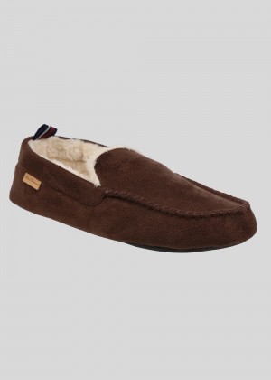 Slipper Ben Sherman Casa Cartegena Moccasin καφε | QHP-736489