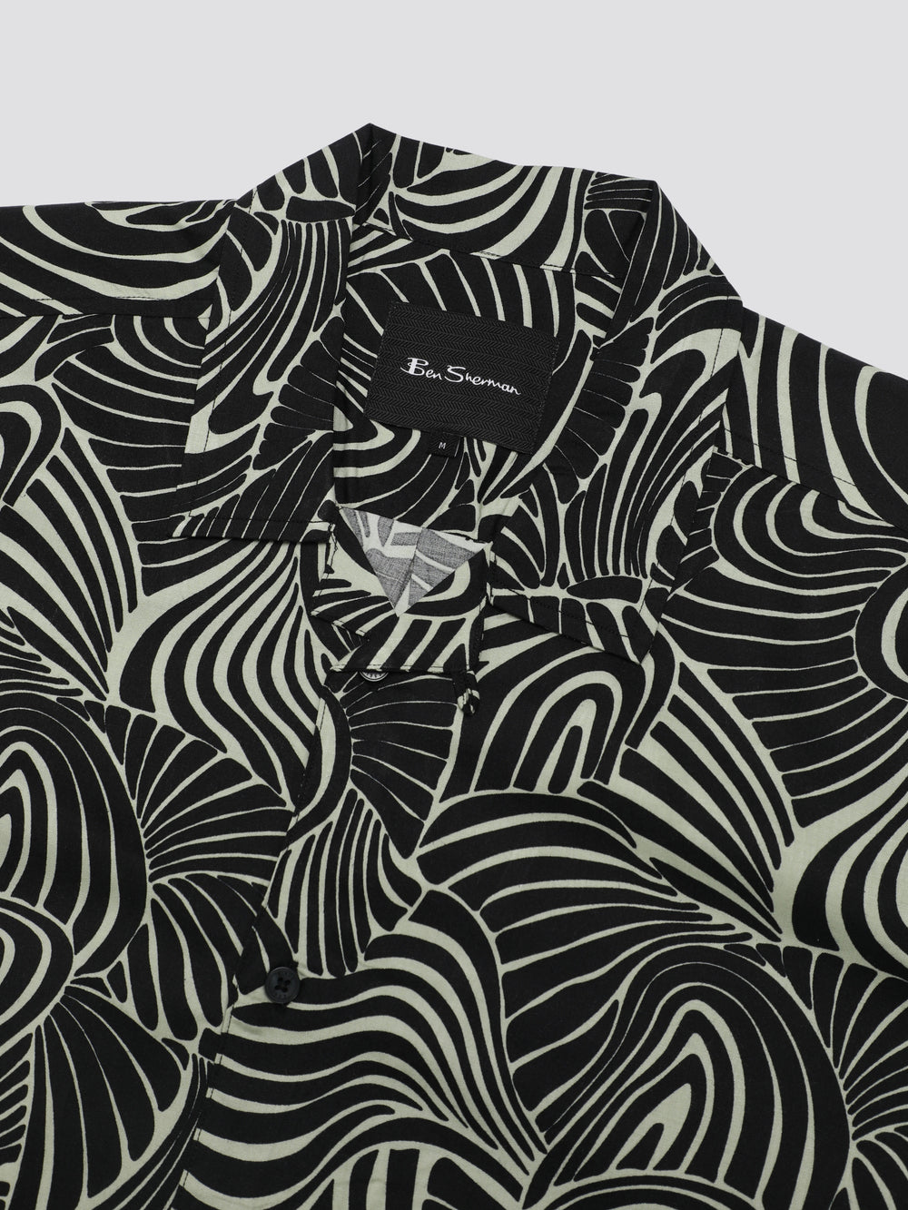 πουκαμισα Ben Sherman B by Ben Sherman Psychedelic Swirl Print μεντα | UNQ-249175