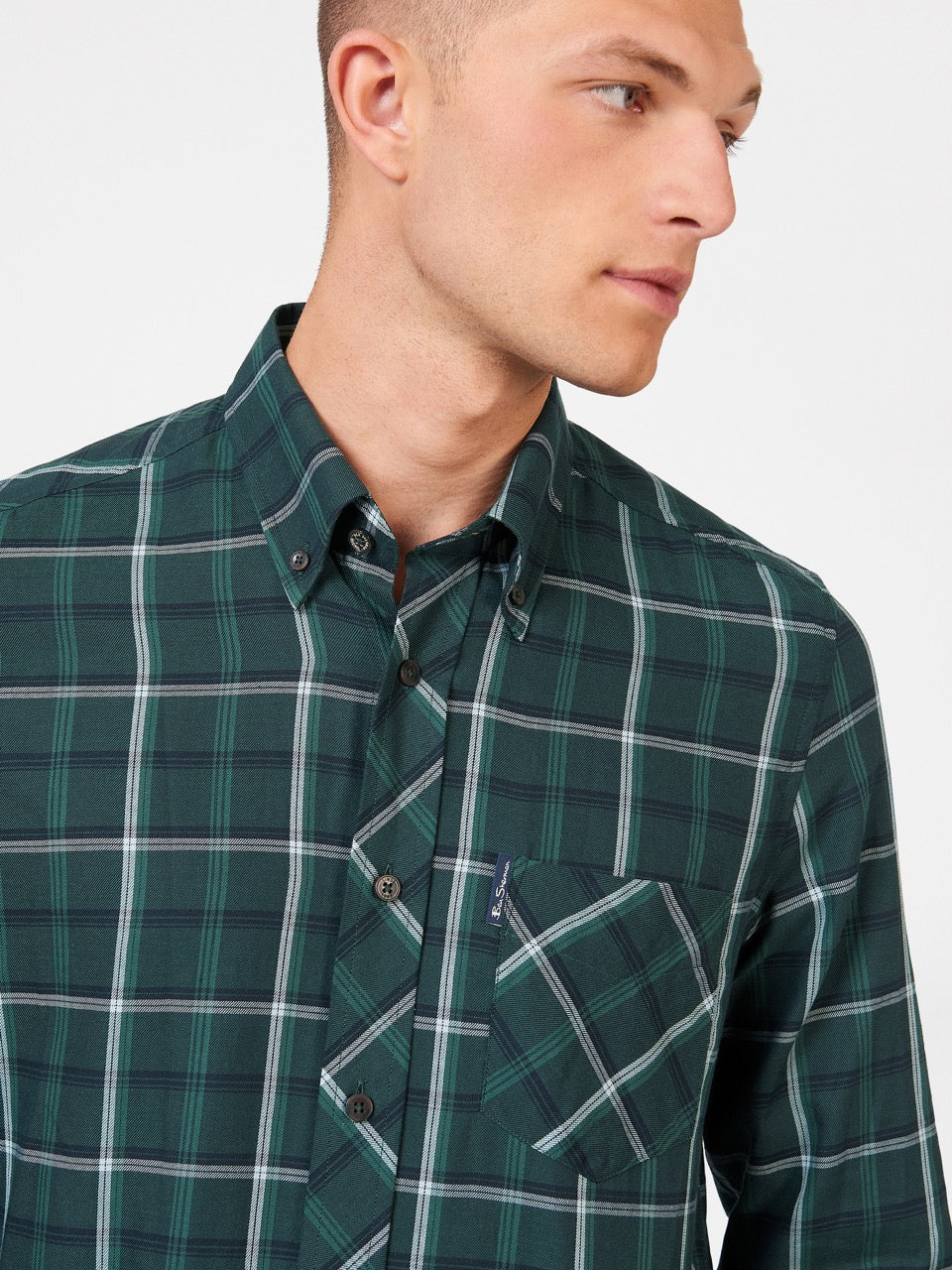 πουκαμισα Ben Sherman Grid Check πρασινο | BYW-391420