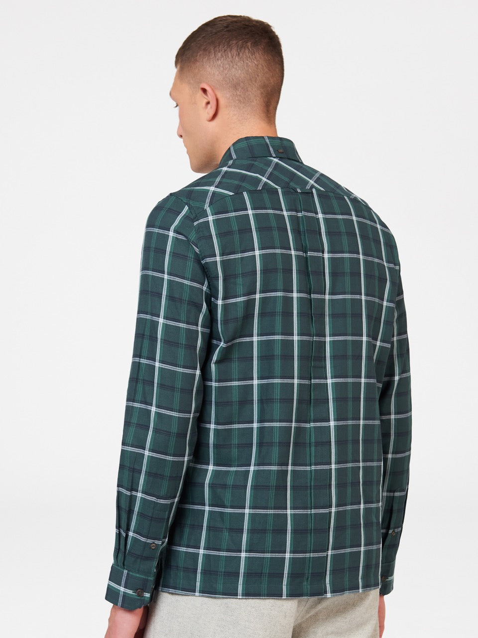 πουκαμισα Ben Sherman Grid Check πρασινο | BYW-391420