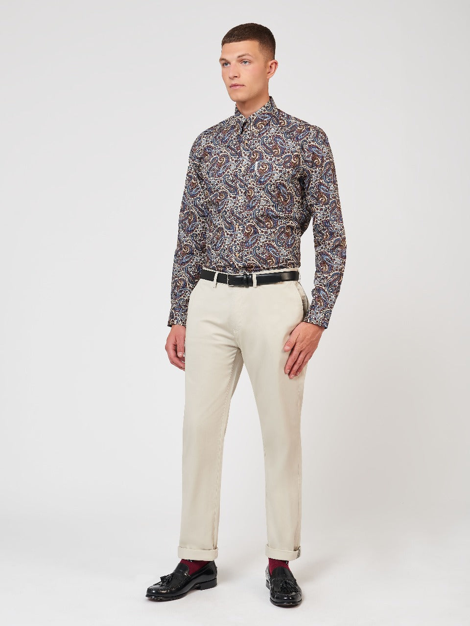 πουκαμισα Ben Sherman Signature Paisley Πολύχρωμο | RWG-342095