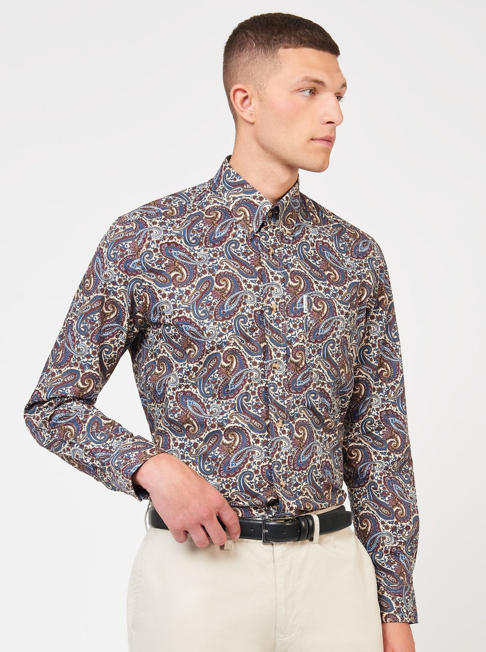 πουκαμισα Ben Sherman Signature Paisley Πολύχρωμο | RWG-342095