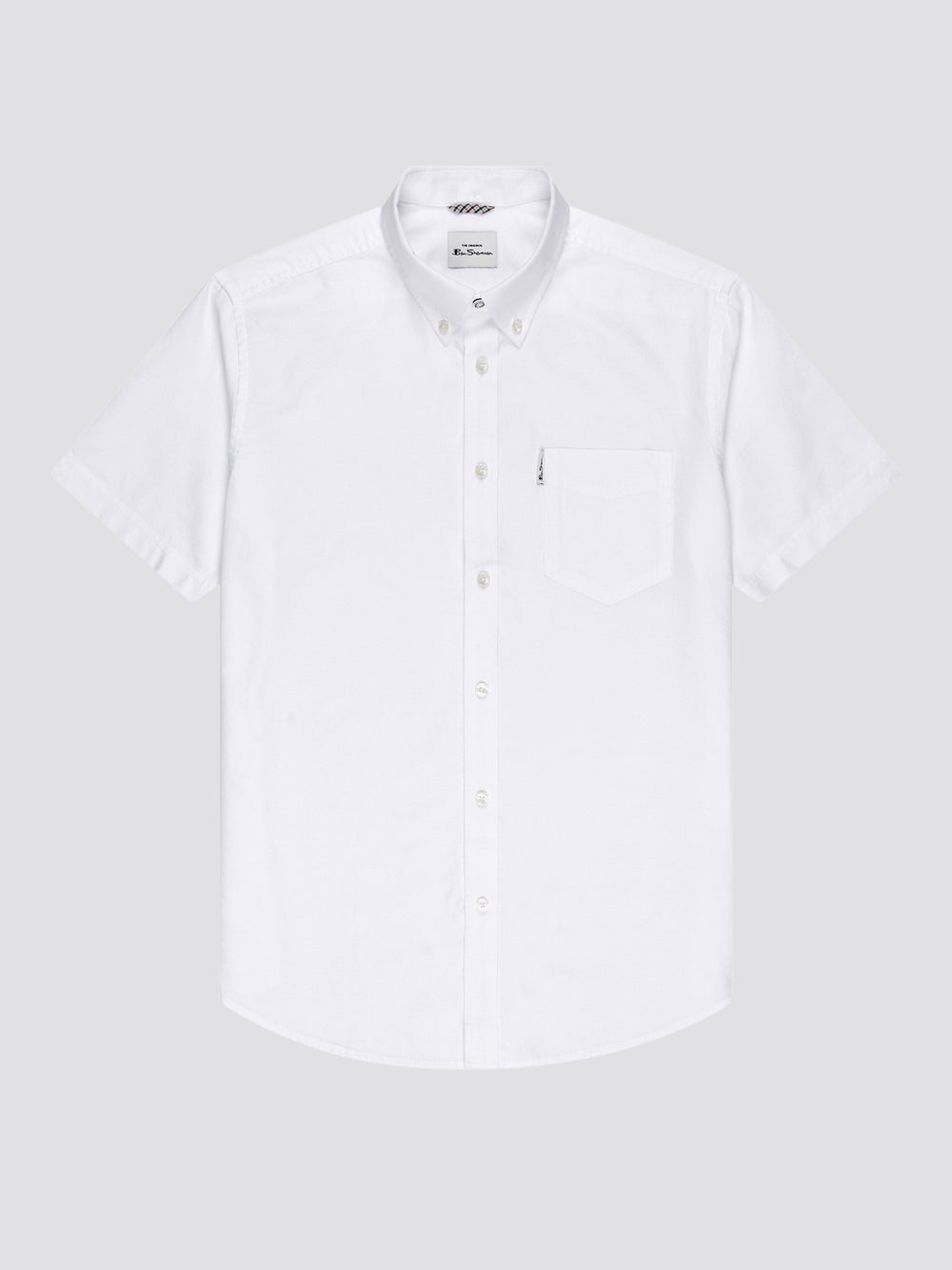 πουκαμισα Ben Sherman Signature Short Sleeve Oxford ασπρα | OTL-658104